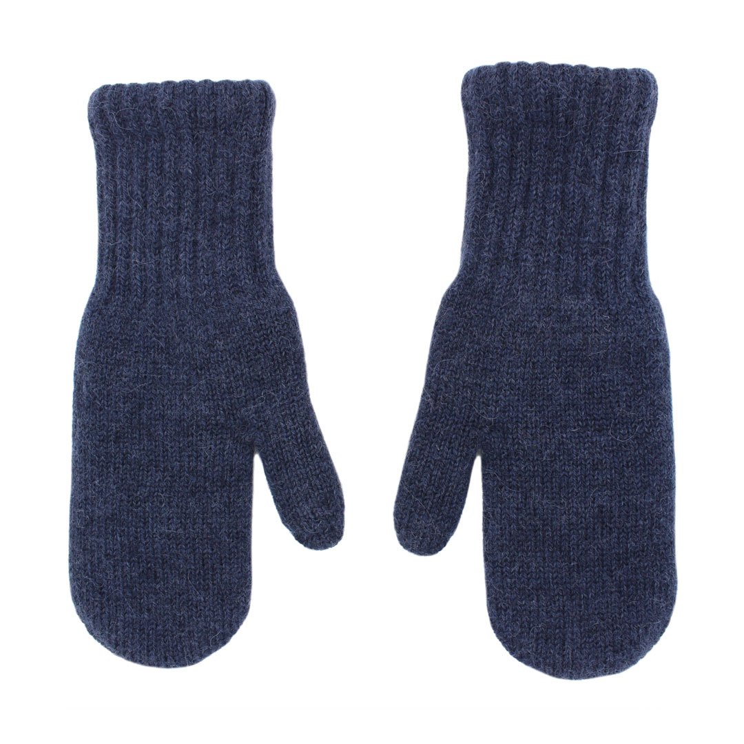 Boucle Lined Alpaca Mittens