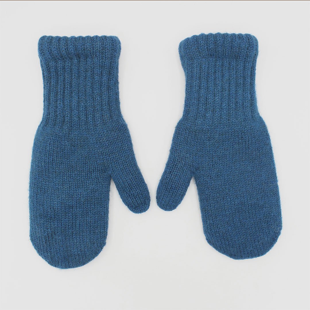 Boucle Lined Alpaca Mittens
