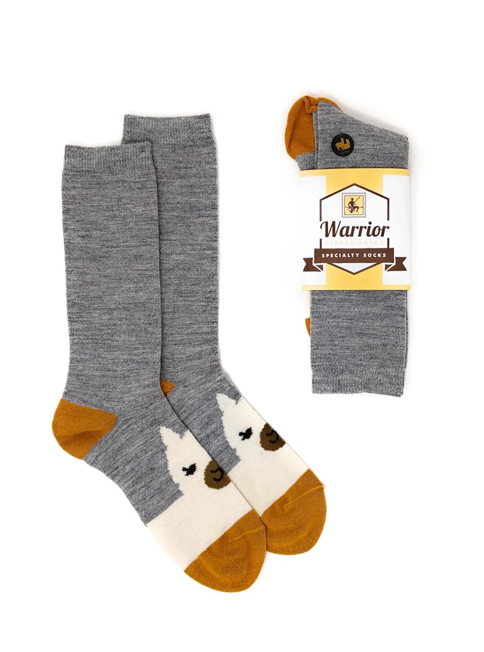 Alpaca Happy Family Socks