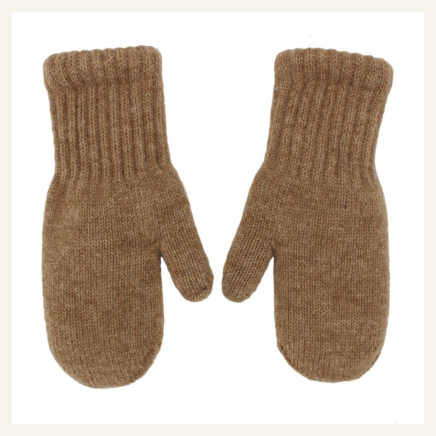 Boucle Lined Alpaca Mittens