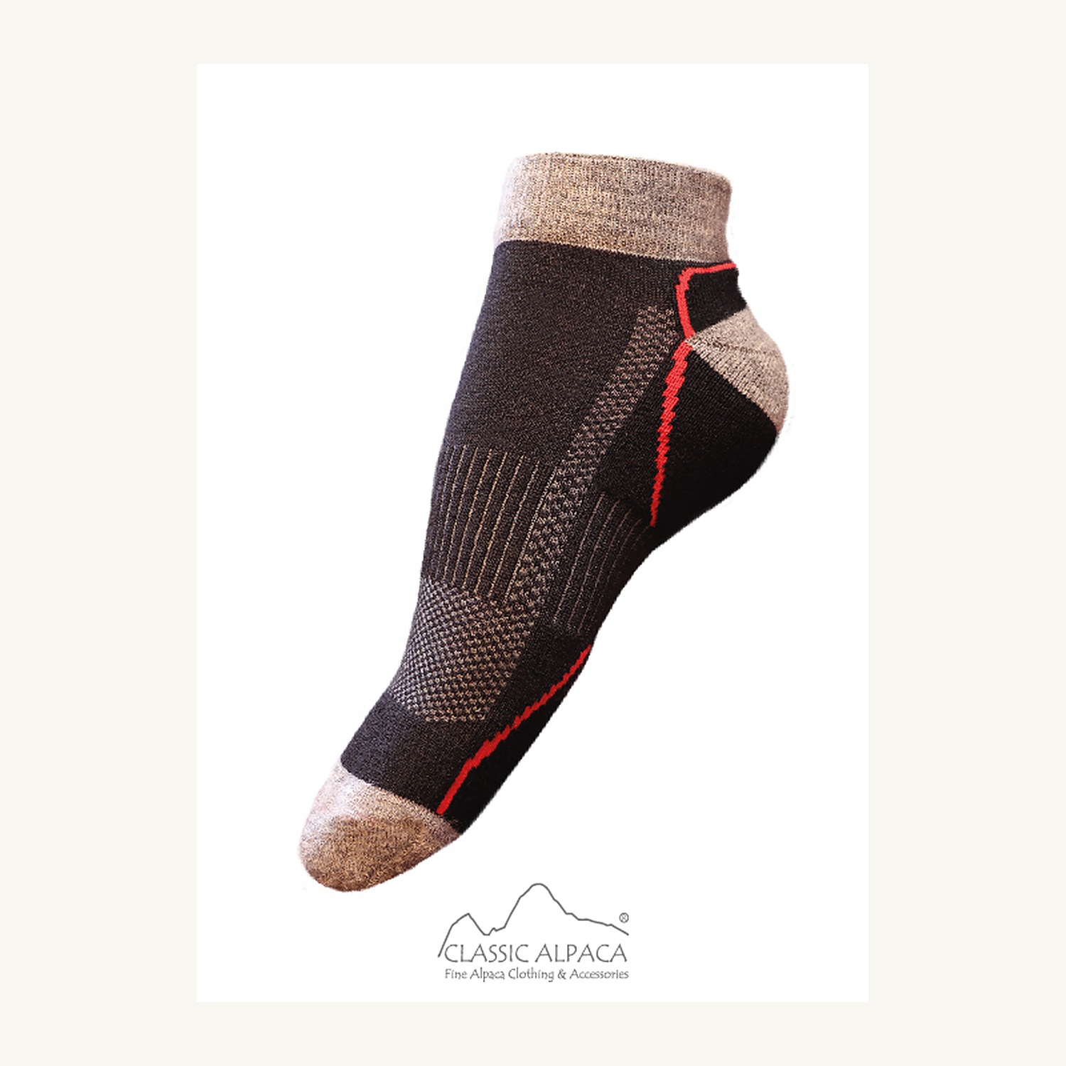 Premium Alpaca Unisex Shorty Athletic Socks