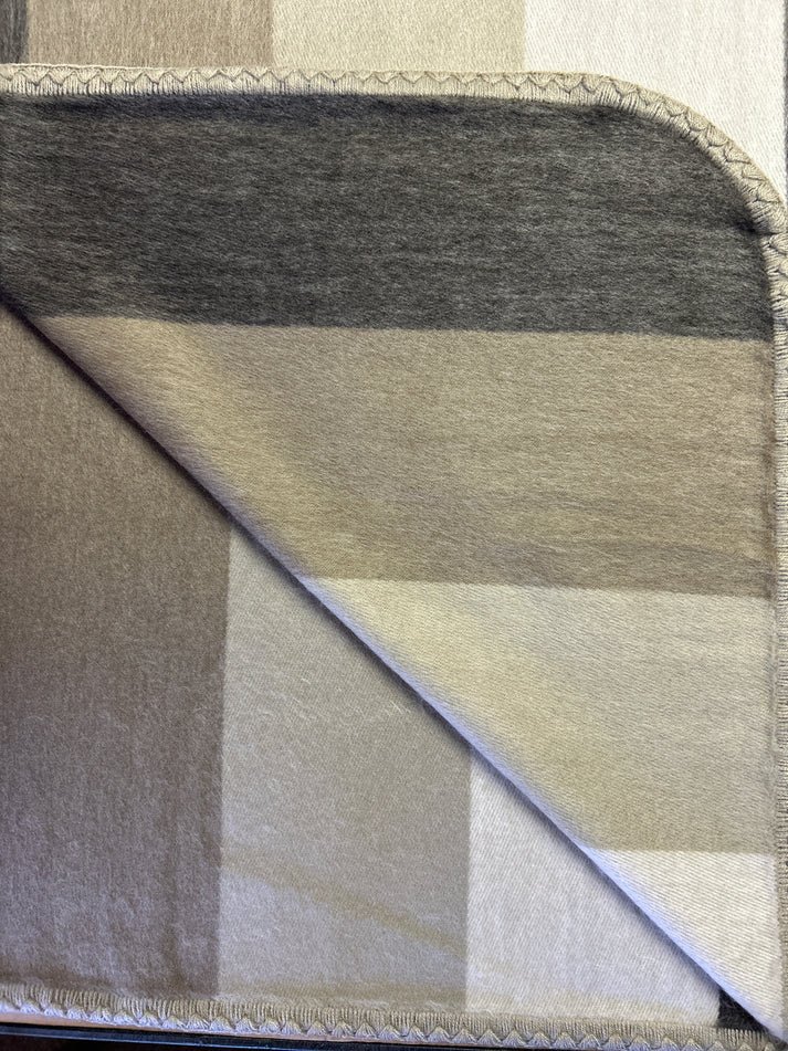 Stripe Woven Hooded Cape