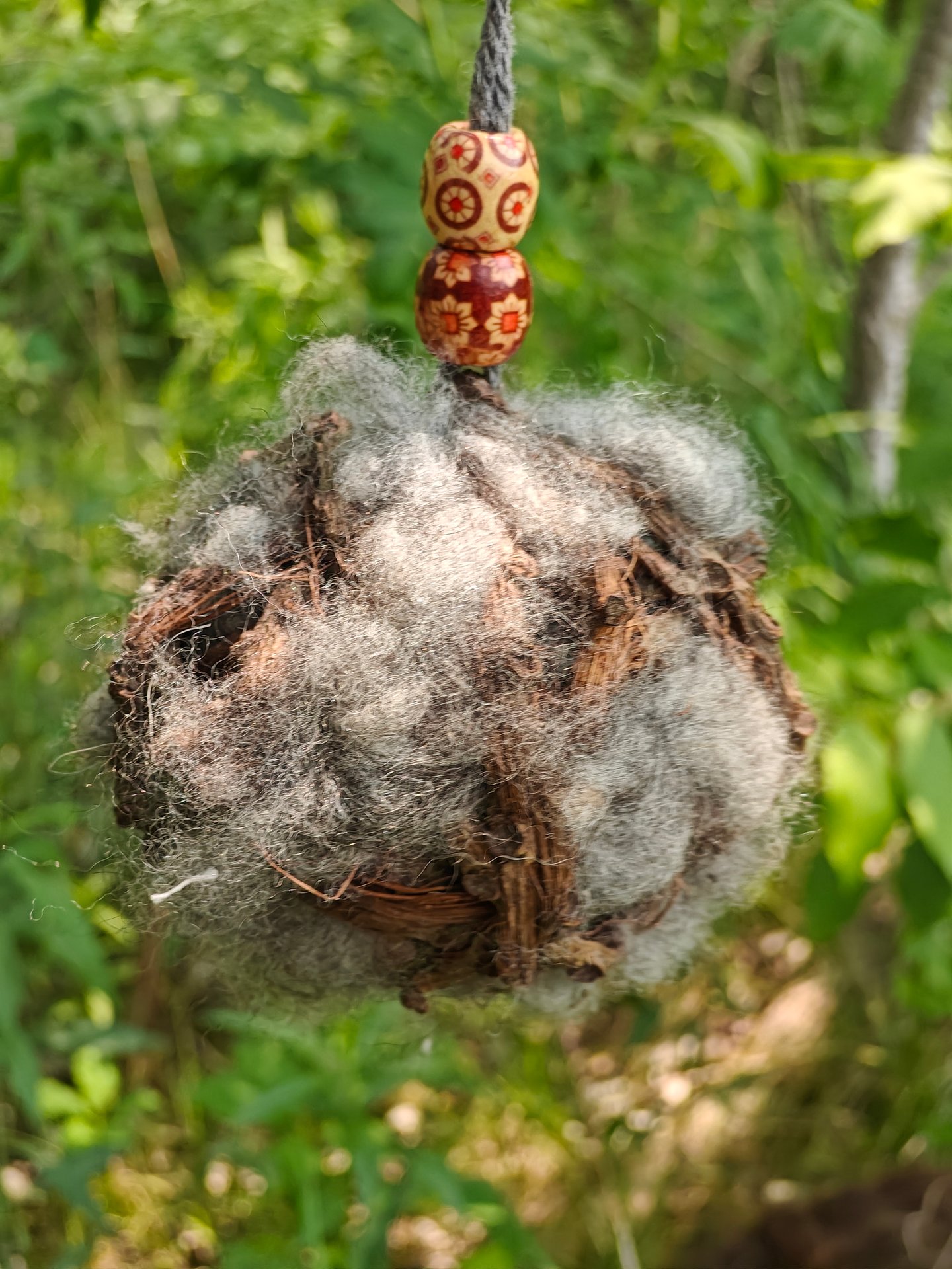 Alpaca Fiber Bird Nesting Balls