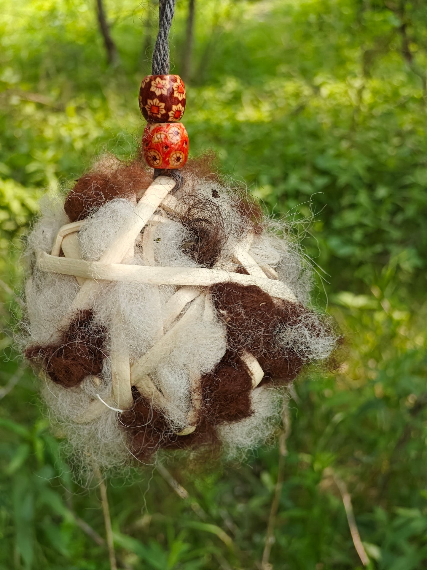 Alpaca Fiber Bird Nesting Balls