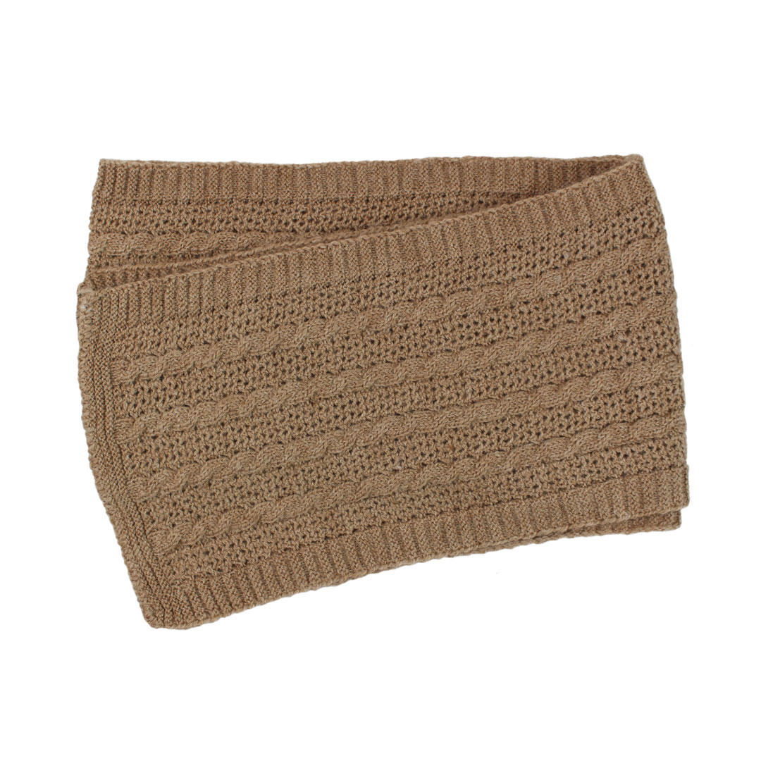 Cable and Lace Scarf