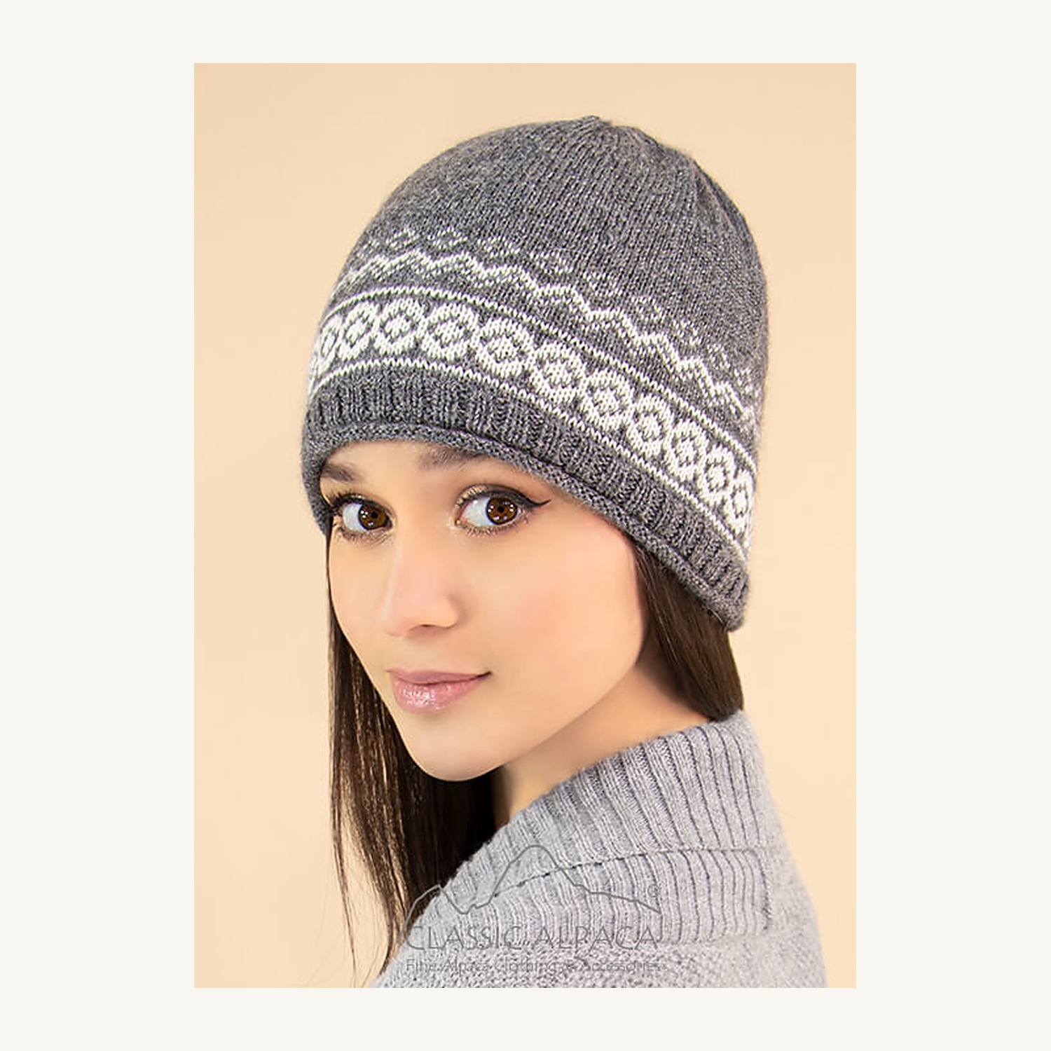 Artic Alpaca Hat - Fleece Lining